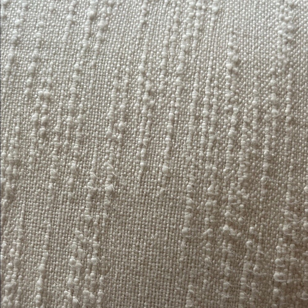 Anthropologie textured Cream and Tan Accent Pillow pre owned great condition - Picture 7 of 10